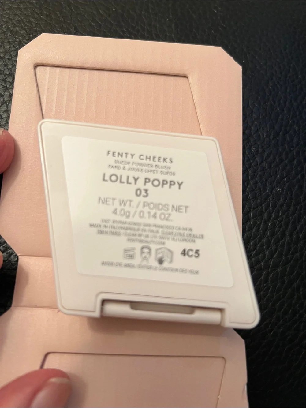Fenty Beauty Fenty Cheeks Suede Powder Blush - Lolly Poppy. NIB
